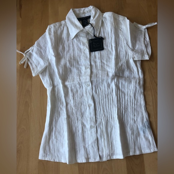 100% Linen blouse - Picture 1 of 7